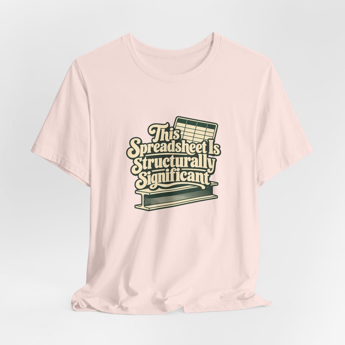 Spreadsheet Structural Support Tee