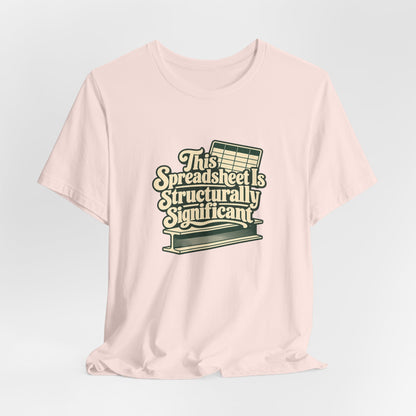 Spreadsheet Structural Support Tee