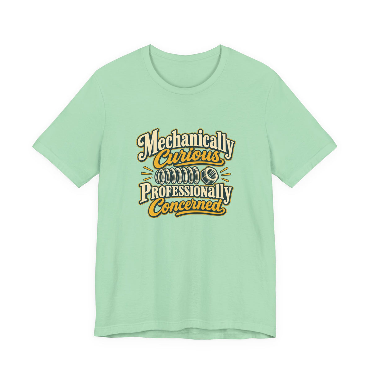 Mechanically Curious Vintage Engineer Shirt