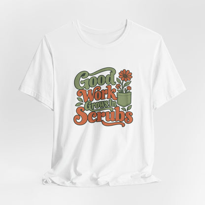 Scrub Life Bloom Retro Tee