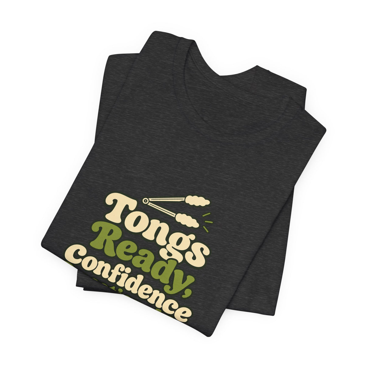 Tongs Ready Cook Retro Tee