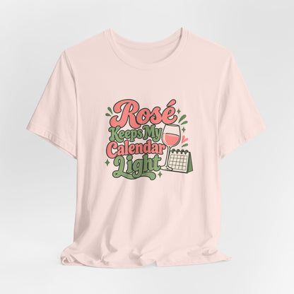 Rosé Calendar Retro Tee