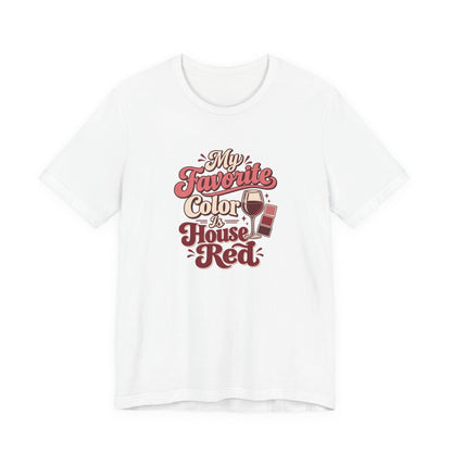 House Red Color Club Tee