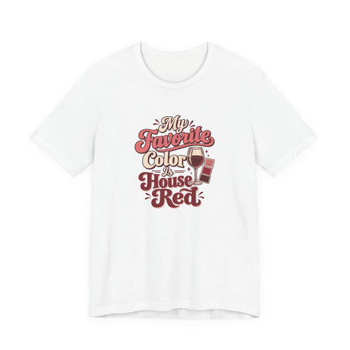 House Red Color Club Tee