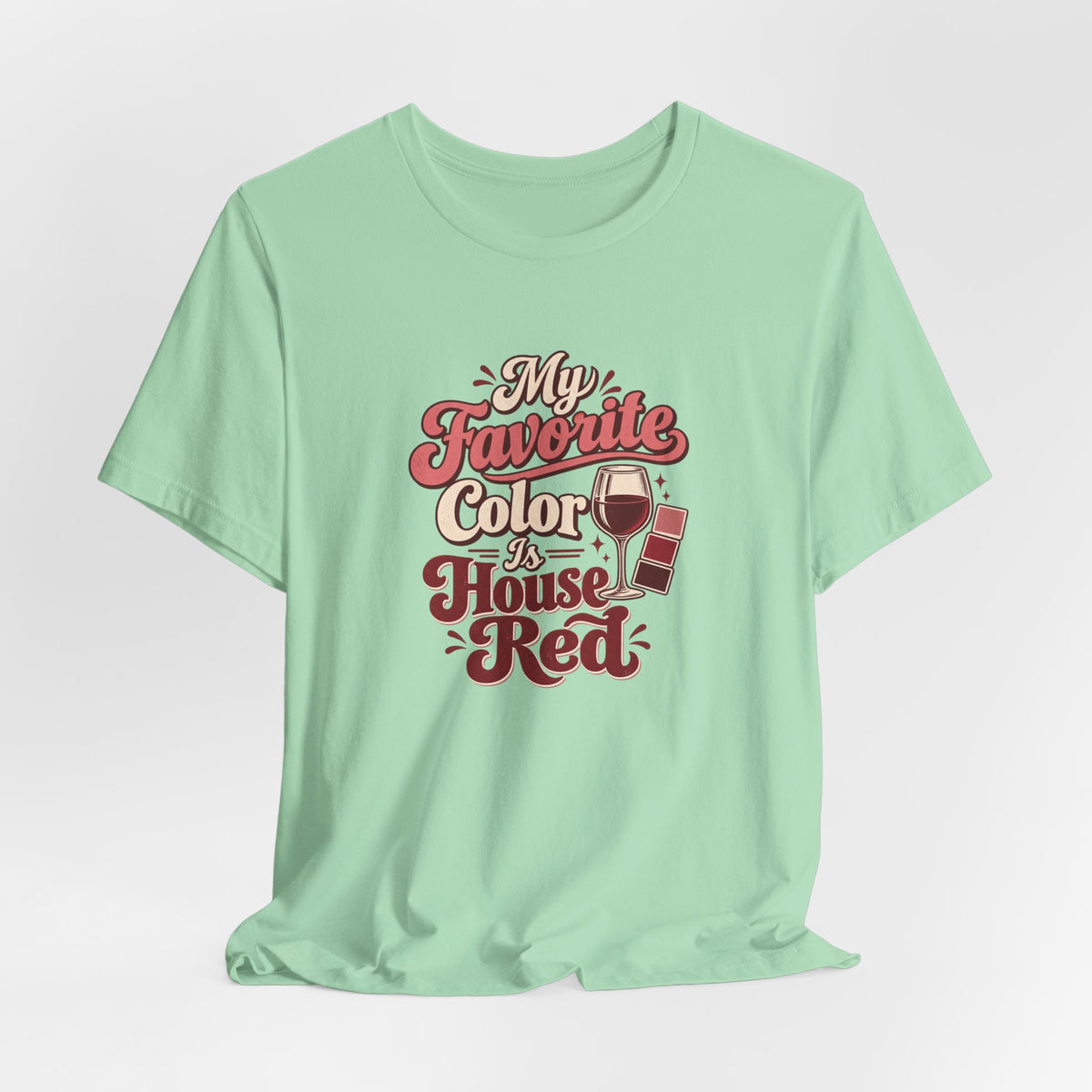 House Red Color Club Tee