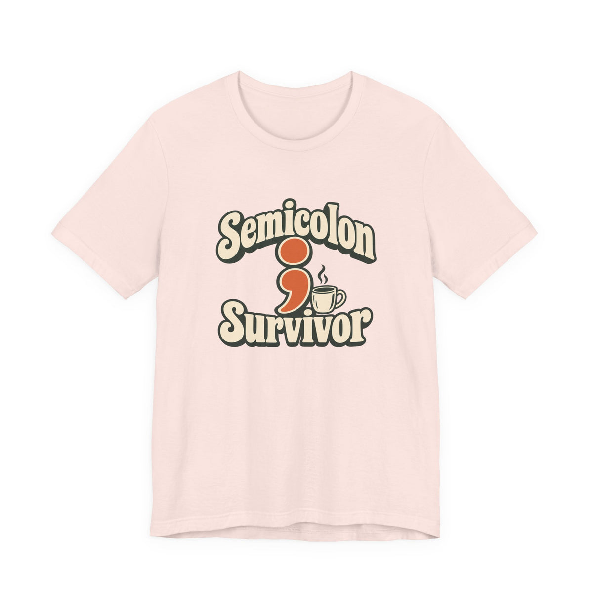 Semicolon Survivor Dev Tee