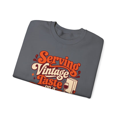 Boxed Budget Wine Sweatshirt