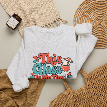 Tiny Vacation Wine Sweatshirt
