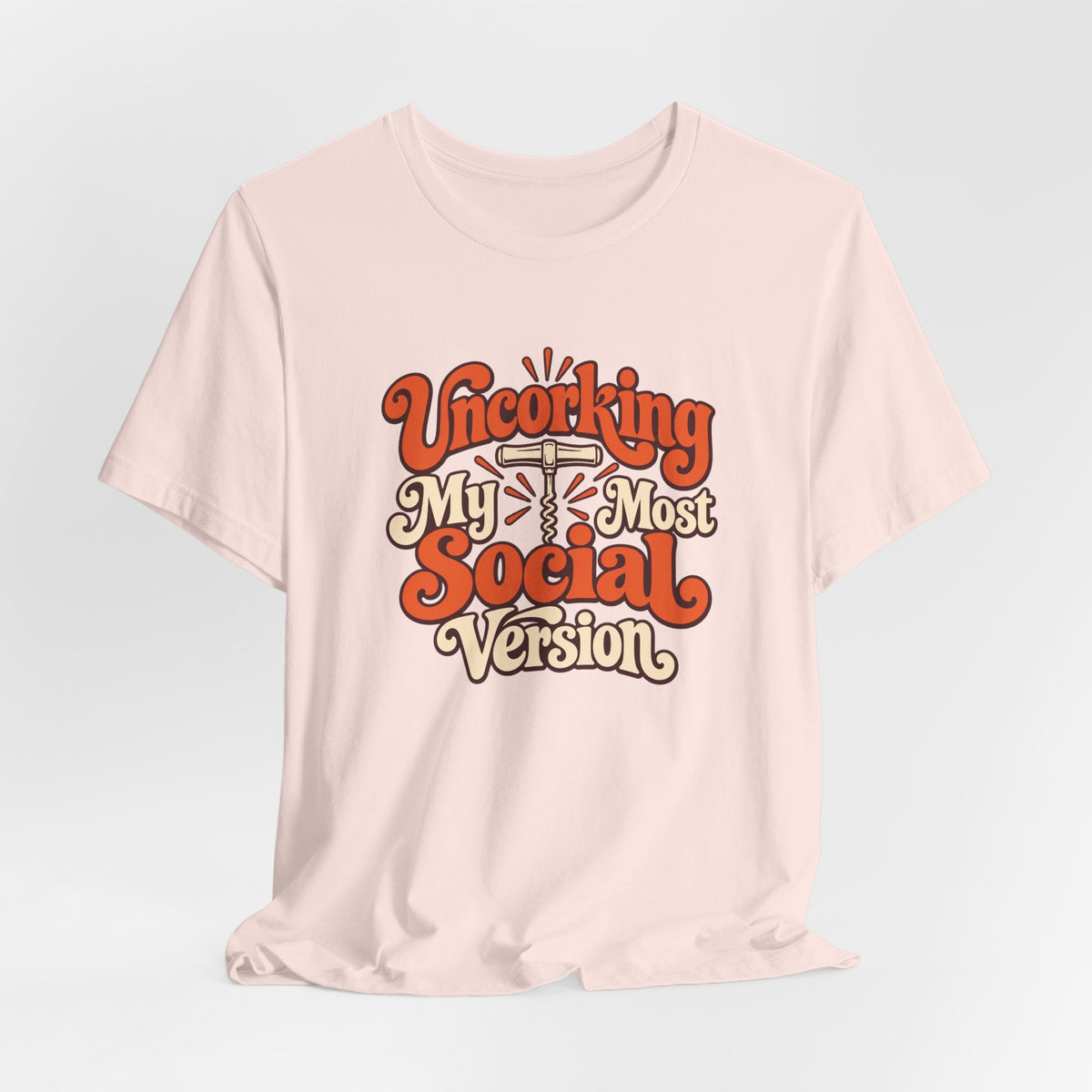 Social Version Wine Shirt