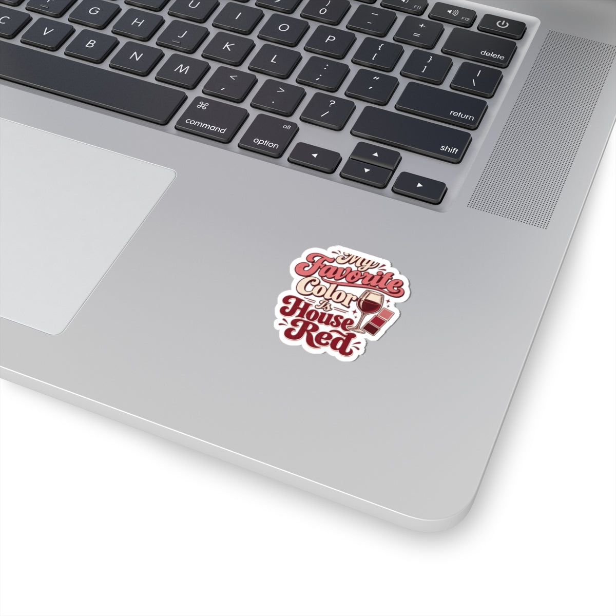 House Red Color Club Sticker