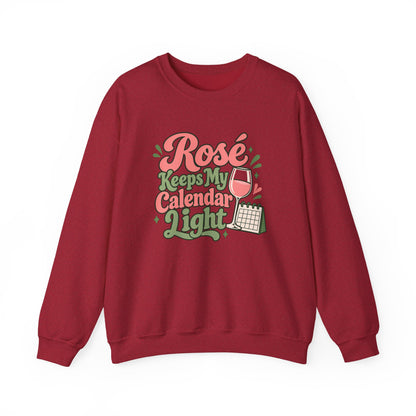 Rosé Calendar Retro Sweatshirt