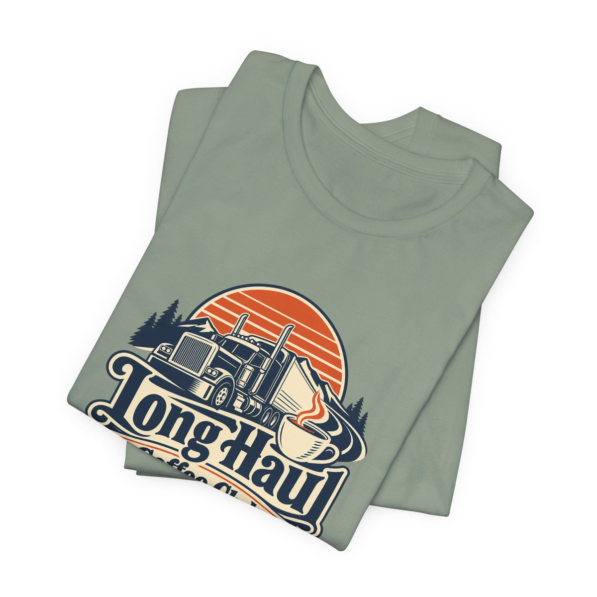 Long Haul Coffee Trucker Tee