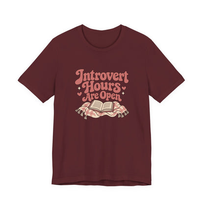 Soft Introvert Hours Tee