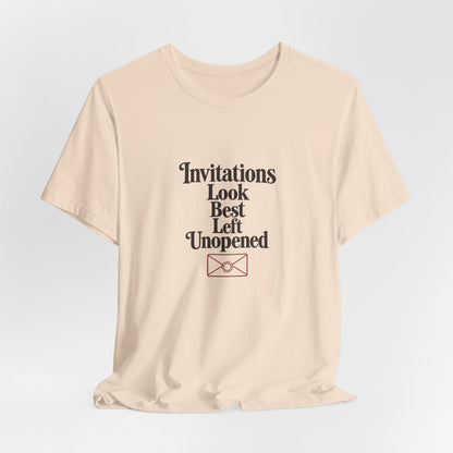 Unread Invitation Retro Shirt