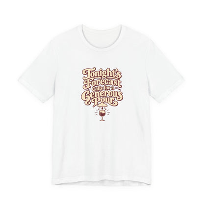 Generous Pour Forecast Retro Tee