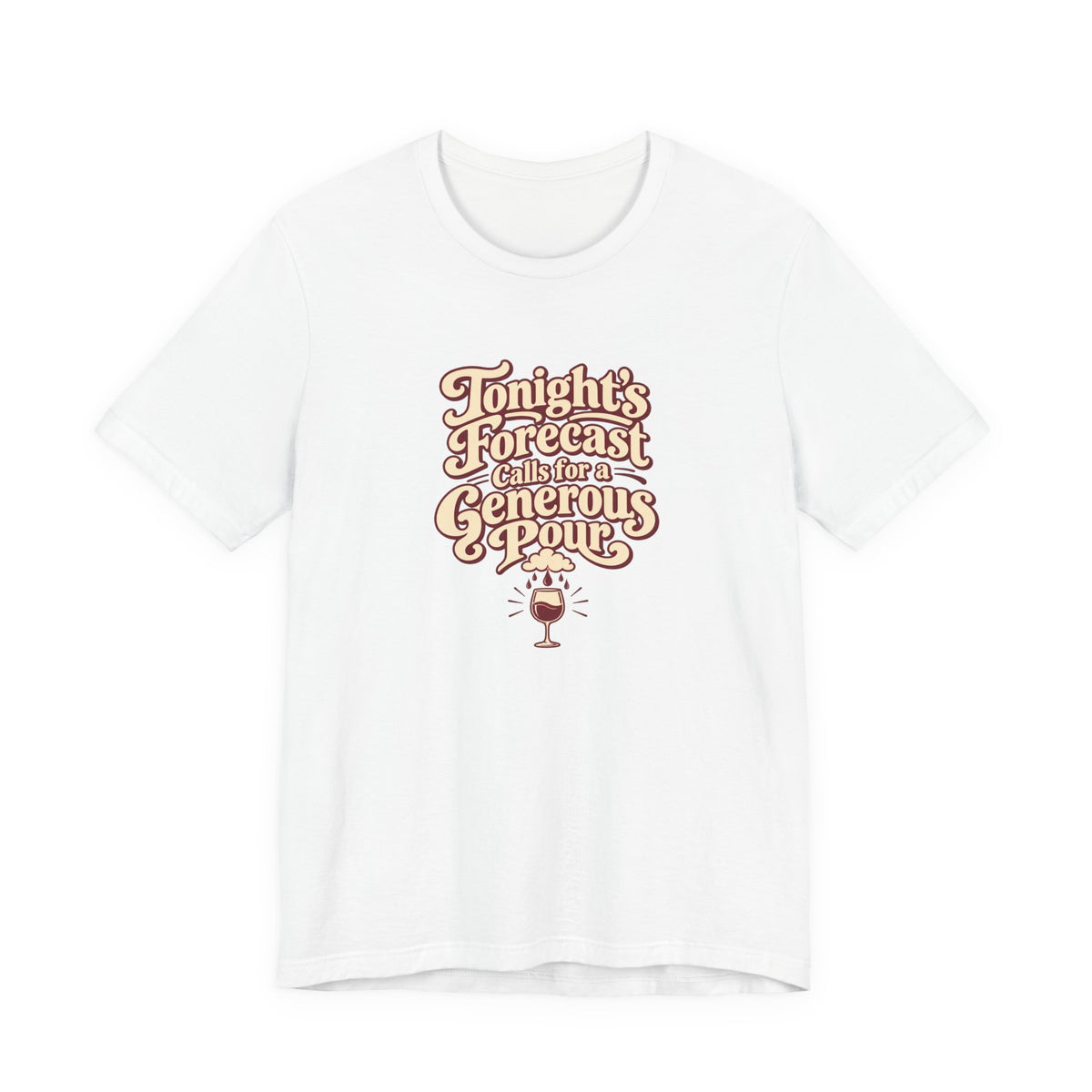Generous Pour Forecast Retro Tee