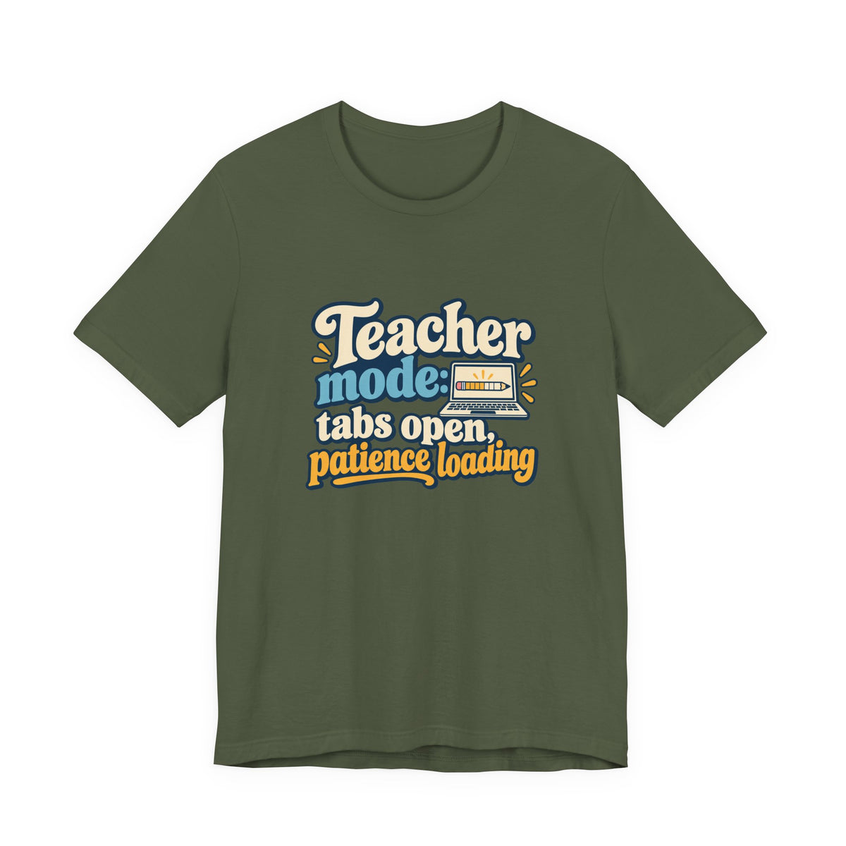 Patience Loading Teacher Tee