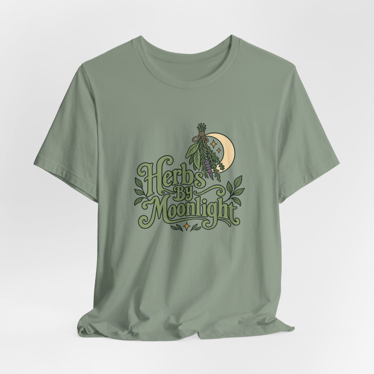 Moonlit Herbs Witchy Tee