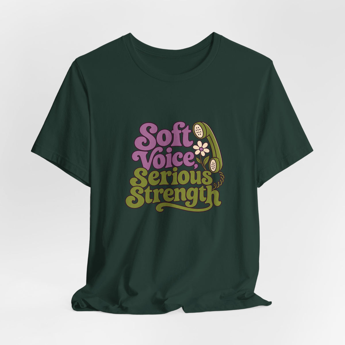 Quiet Strength Nurse Retro Tee