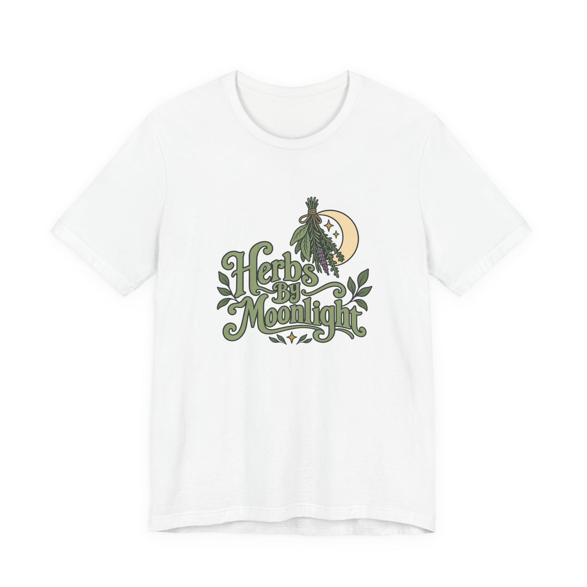 Moonlit Herbs Witchy Tee