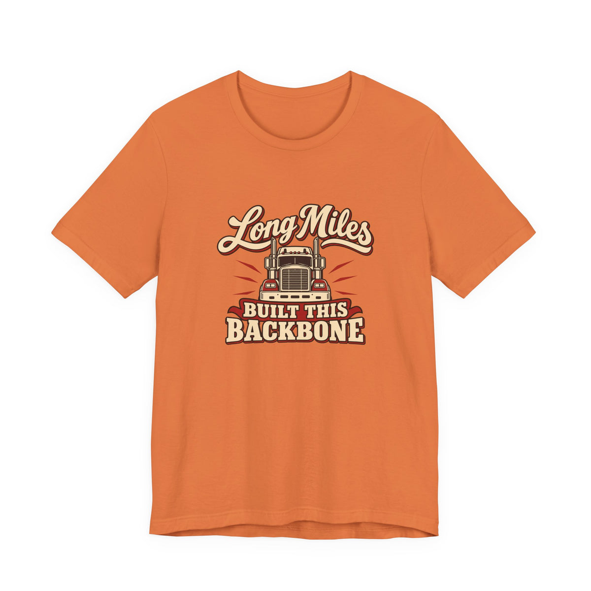 Long Haul Backbone Vintage Trucker Tee