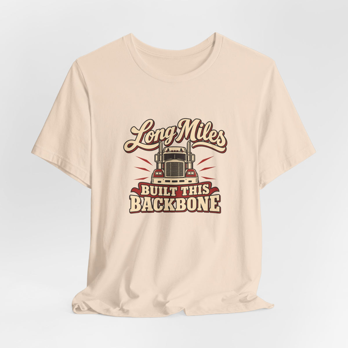 Long Haul Backbone Vintage Trucker Tee