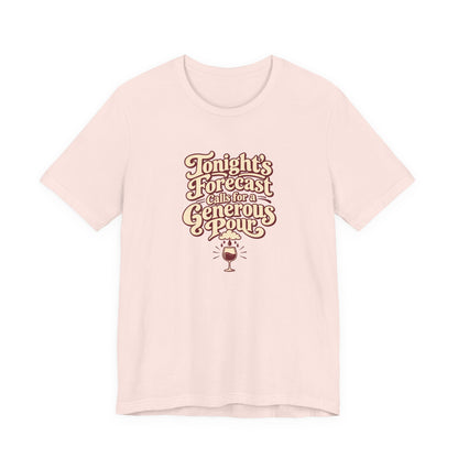 Generous Pour Forecast Retro Tee