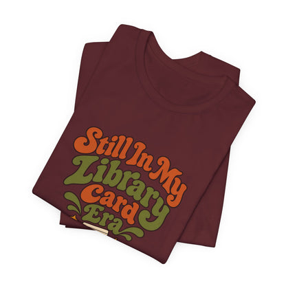 Library Card Era Vintage Tee