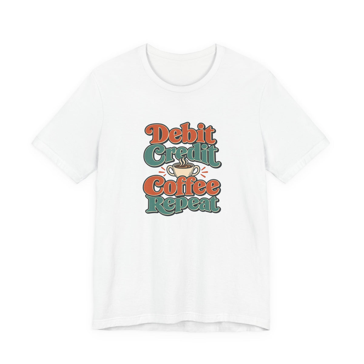 Debits Credits Coffee Tee