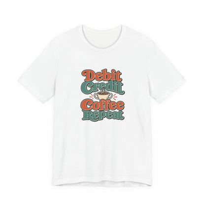Debits Credits Coffee Tee
