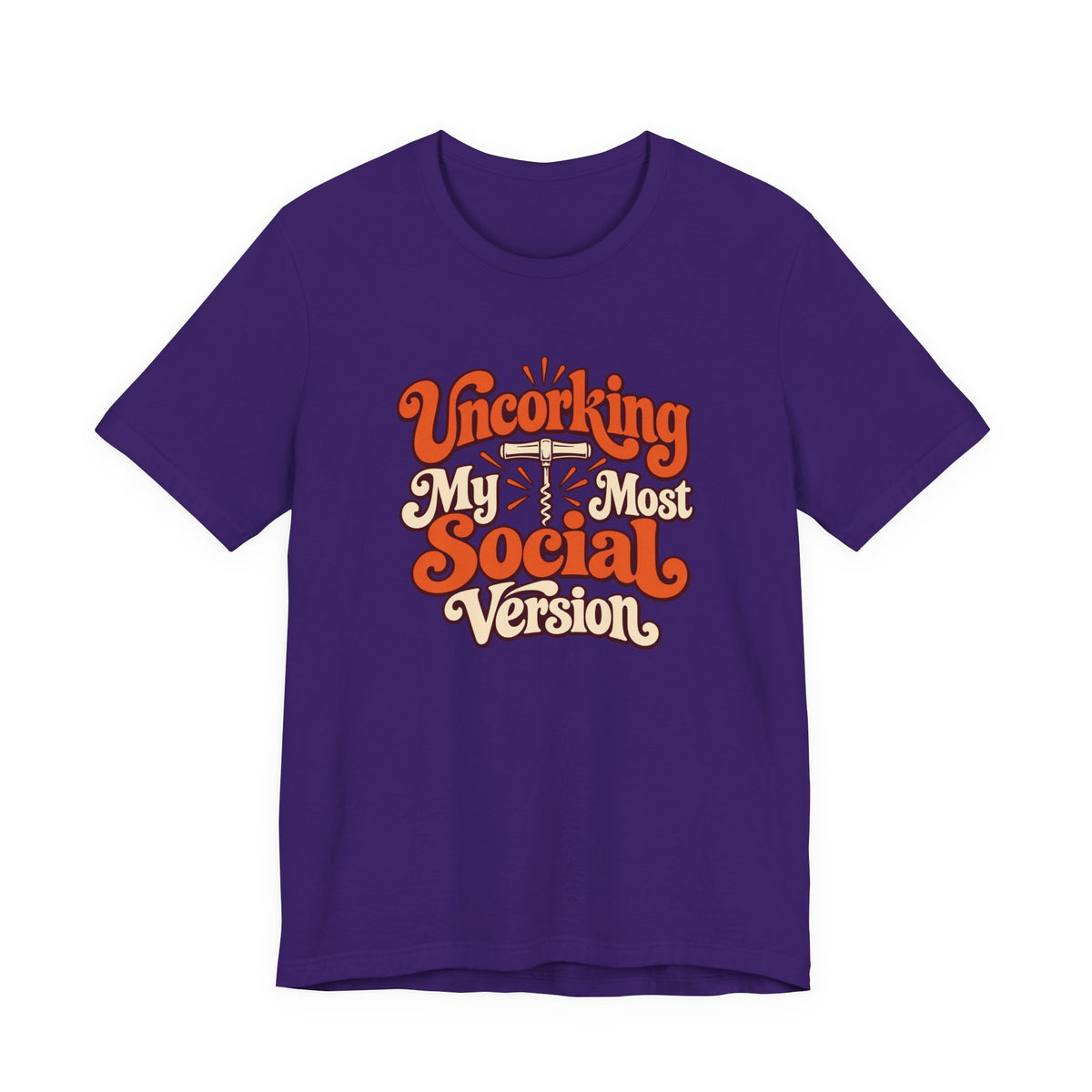 Social Version Wine Shirt