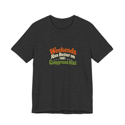 Campground Miles Retro RV Tee