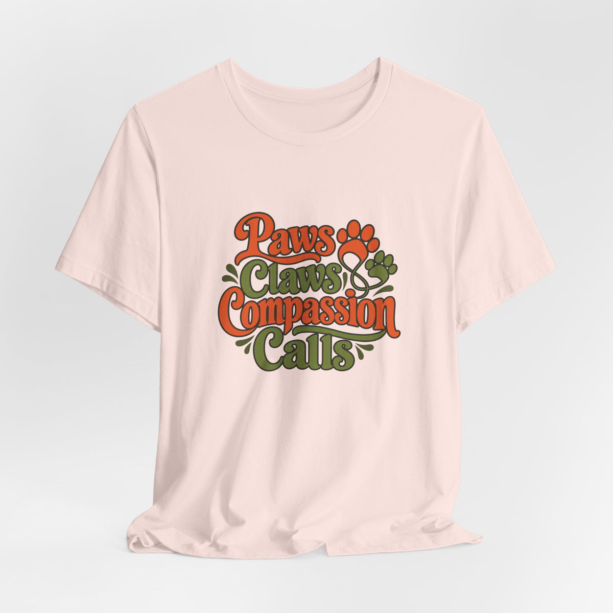 Paws Claws Compassion Vet Tee