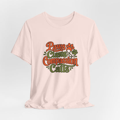 Paws Claws Compassion Vet Tee