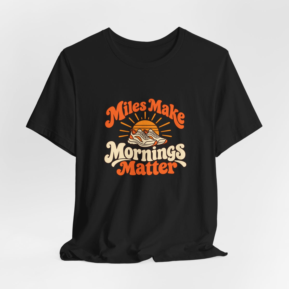 Mornings Matter Runner Retro Tee