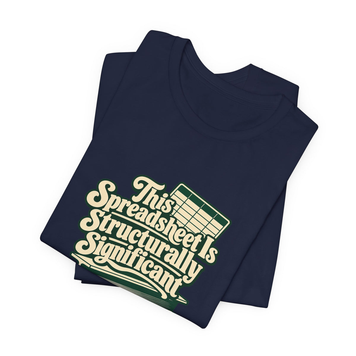 Spreadsheet Structural Support Tee