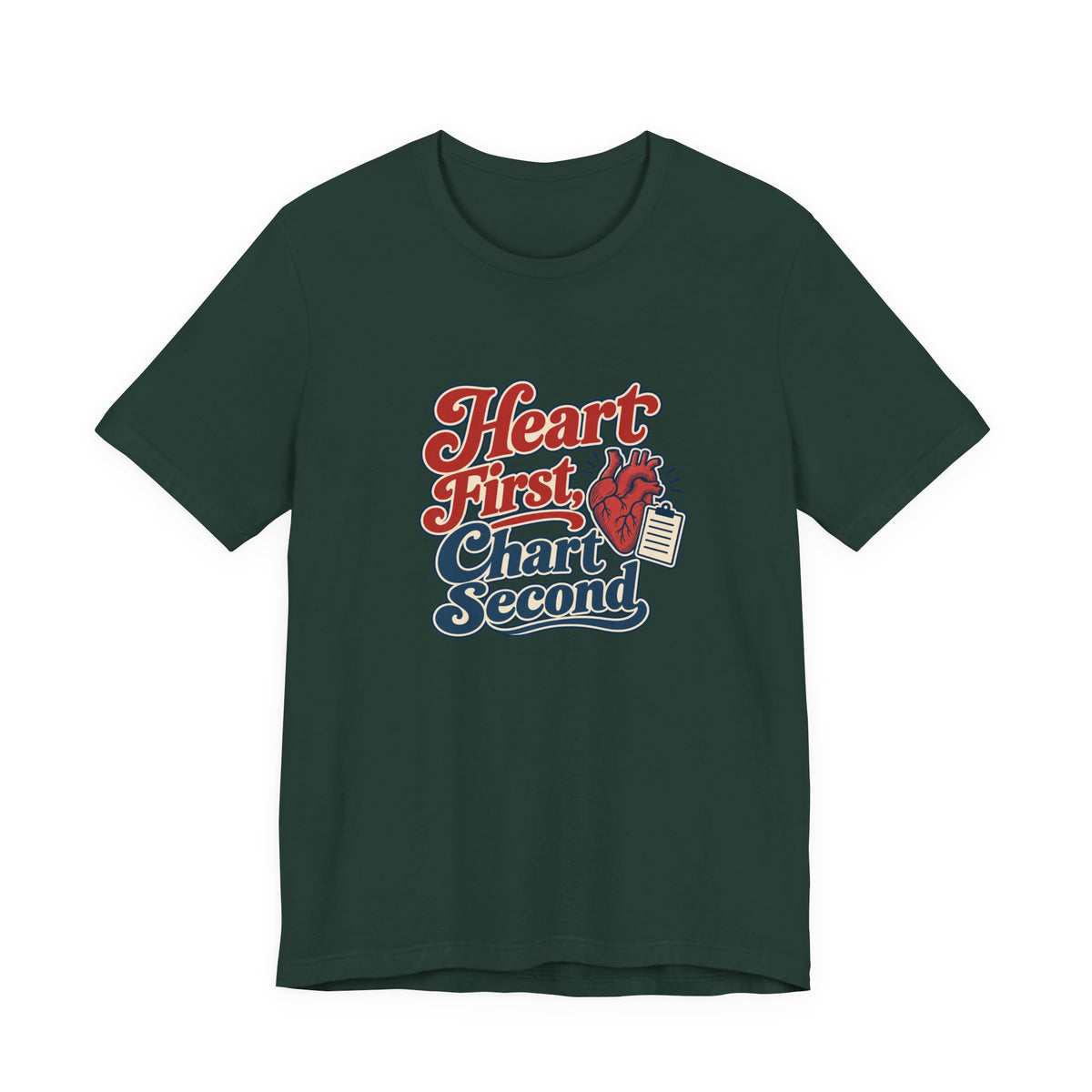 Heart Led Nursing Vintage Shirt
