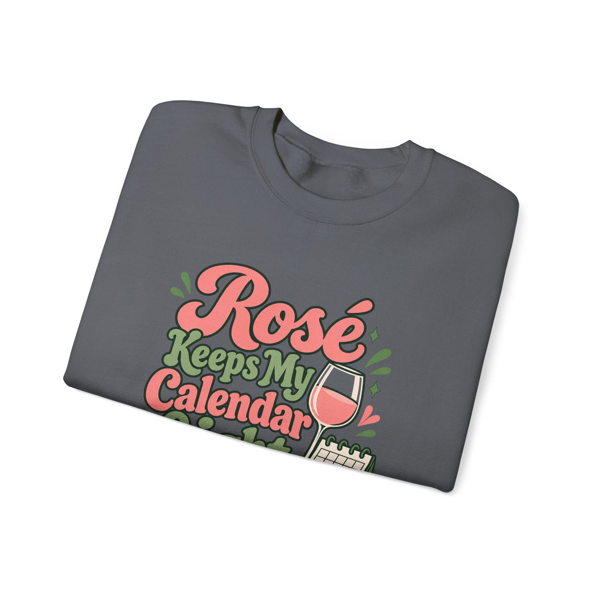 Rosé Calendar Retro Sweatshirt