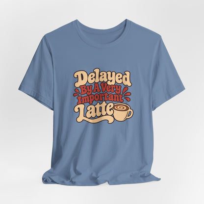 Latte Delay Retro Tee