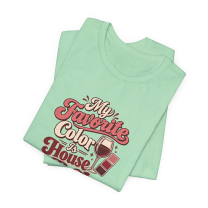 House Red Color Club Tee