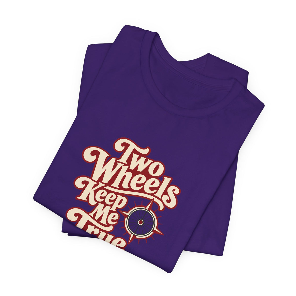 Two Wheels True North Rider Tee