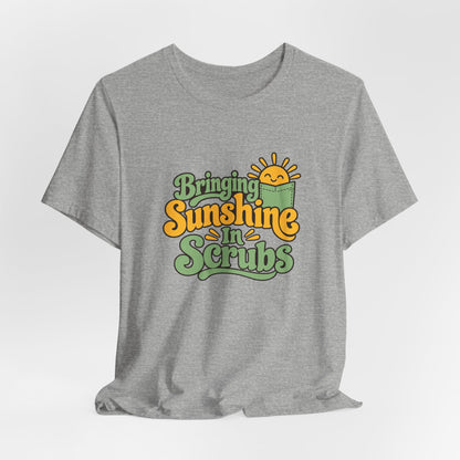 Scrubs And Sunshine Nurse Shirt