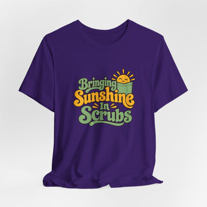 Scrubs And Sunshine Nurse Shirt