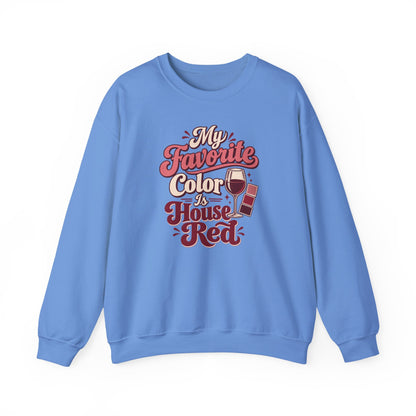 House Red Color Club Sweatshirt