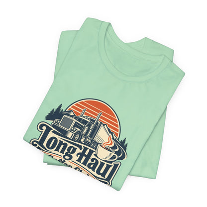 Long Haul Coffee Trucker Tee