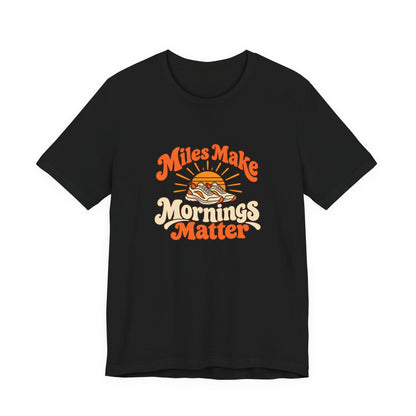Mornings Matter Runner Retro Tee
