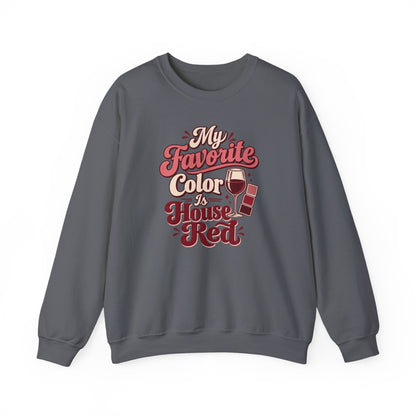 House Red Color Club Sweatshirt