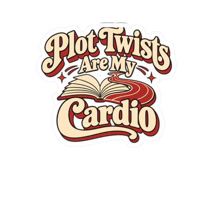 Plot Twist Department Vintage Sticker