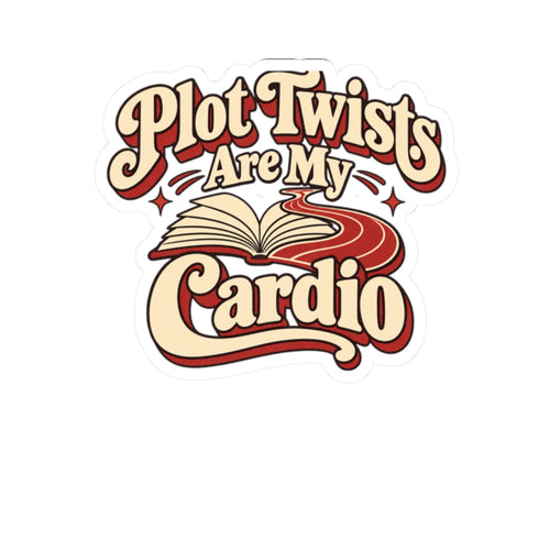 Plot Twist Department Vintage Sticker