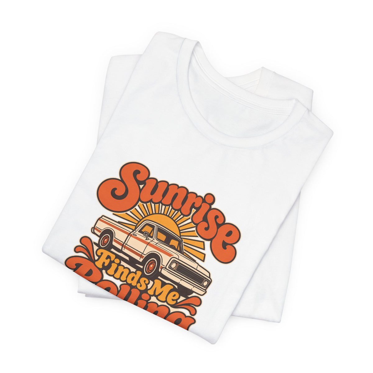 Truck Stop Sunrise Vintage Tee
